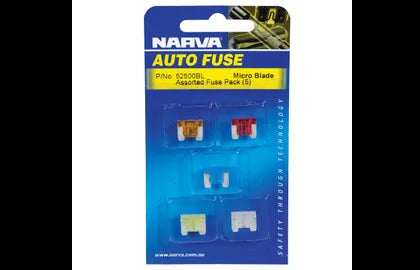 Micro Blade Fuse Assortment(5) Narva 52500BL