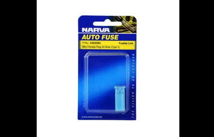 20A Lght Blue Mi/Fuse Link (1) Narva 53620BL