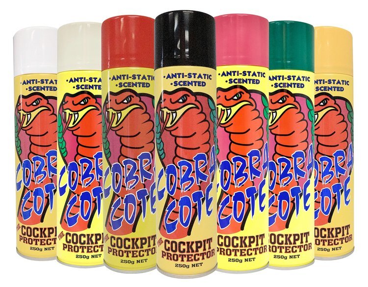 Cobra Cote automotive Vinyl Protection Anti Static Formula 250G Aerosol