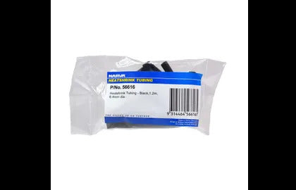 Heatshrink (Black) 6.4Mm Narva 56616
