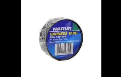 Pvc Harness Tape Blk (25Mm) Narva 56840BK