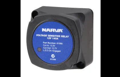 140A 12V Voltage Sensitive Narva 61092BL