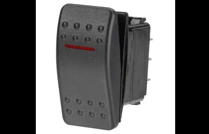 Sw Rk Off/On Red 12/24V Led Narva 63114BL