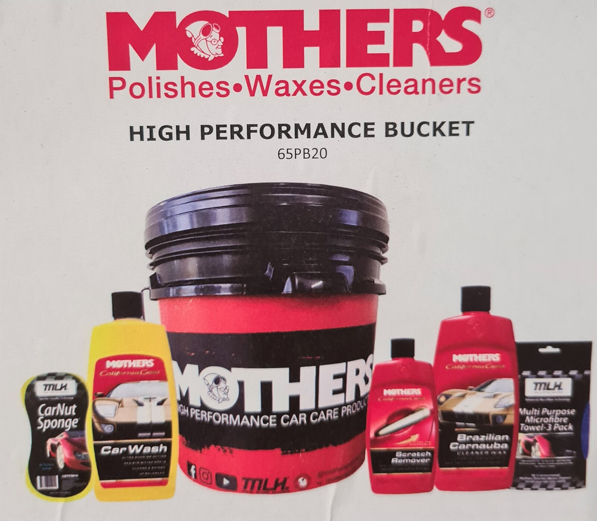 Mothers MLH High Performance Car Care Gift Bucket