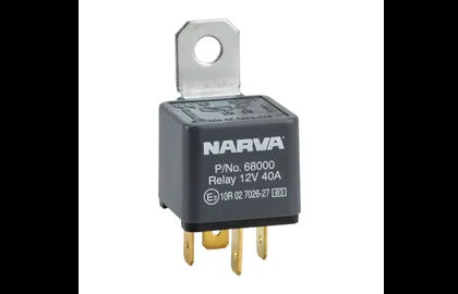 Relay 12V 4Pin 40A Bl Pack (1) Narva 68000BL