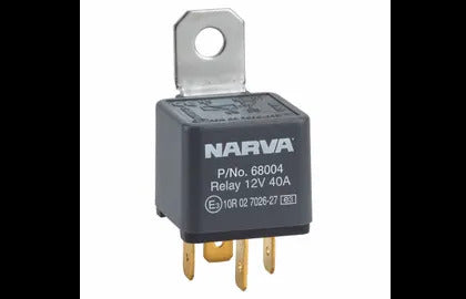 Relay 12V 4 Pin 40A (R) Bl (1) Narva 68004BL