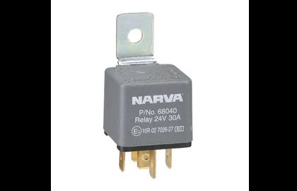 Relay 24V 5Pin 30A (D) Bl (1) Narva 68040BL