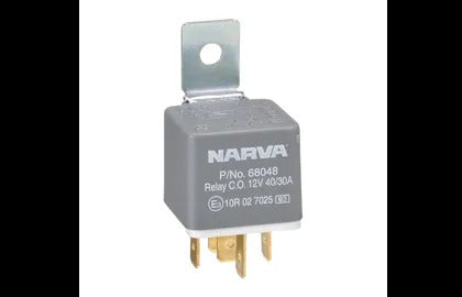 Relay 12V 5Pin 40/30A (D) Bl Narva 68048BL