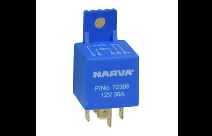 Relay 12V 5Pin 30A Blister (1) Narva 72386BL