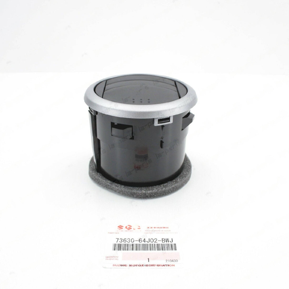 Louver Side Vent (Black/Gray) 73630-64J02-BWJ for Suzuki