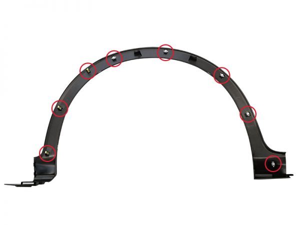 Protector Right Front Wheel Arch 74115TV0E02 For Honda
