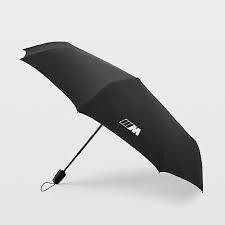 M Stick Umbrella Black Walking Handle Rain Dry (80232864010) For BMW