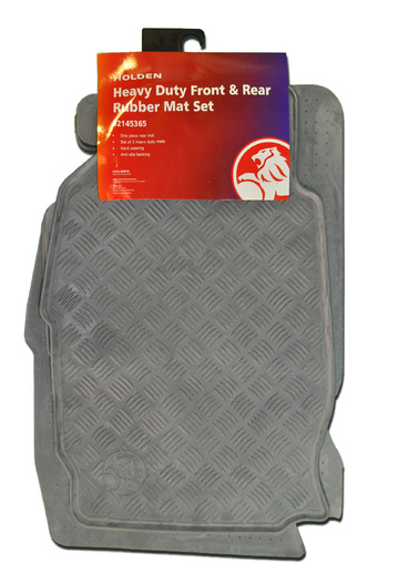 Rubber Floor Mats RA RC Rodeo Set Front & Rear GENUINE HOLDEN 92145365