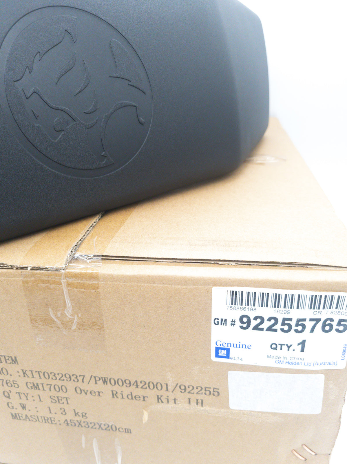 Front Bull Bar Overrider Centre LH 92255765 for Holden Colorado RG