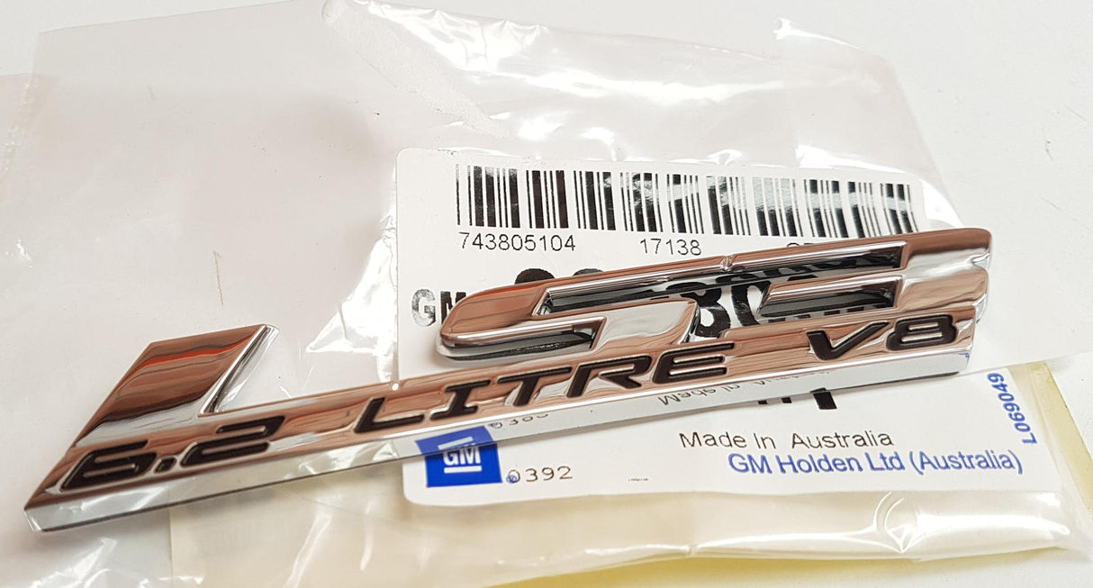 LS3 6.2 Grille Badge Emblem suitable for Holden Commodore VF S2 SSV REDLINE 92280086