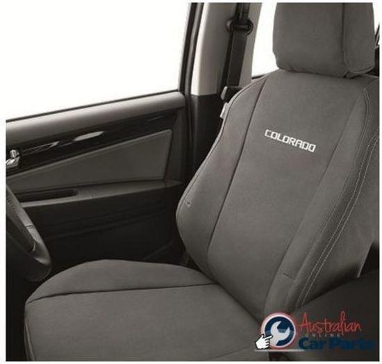 Front Seat Canvas Covers suitable for Holden Colorado RG Genuine New 2012-2018 accessories