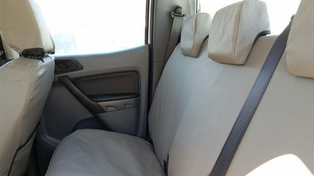 Front Rear Seat Covers suitable for Ford Ranger PX 2011-2016 Genuine NEW canvas