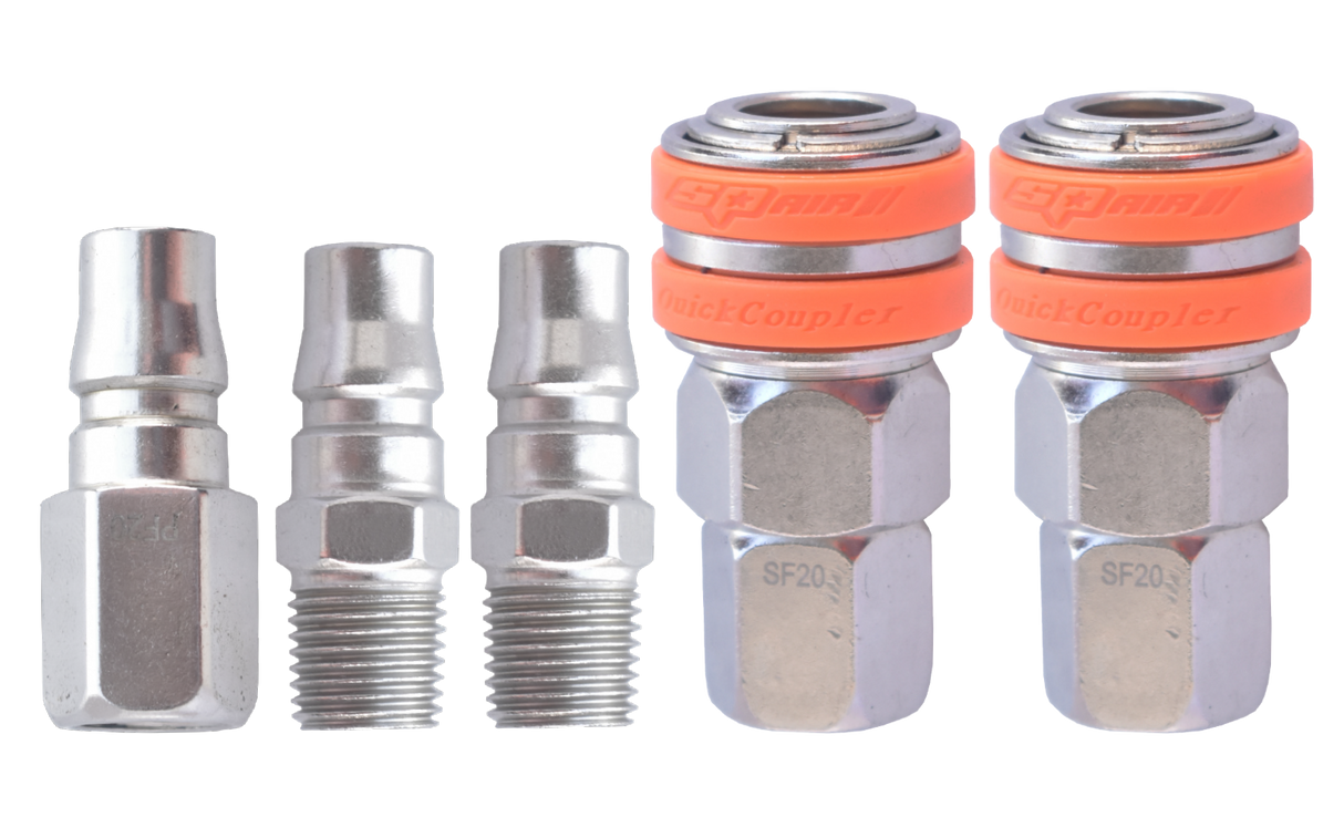 5 Piece Air Fitting Kit (Nitto Style) SP Tools AF20K