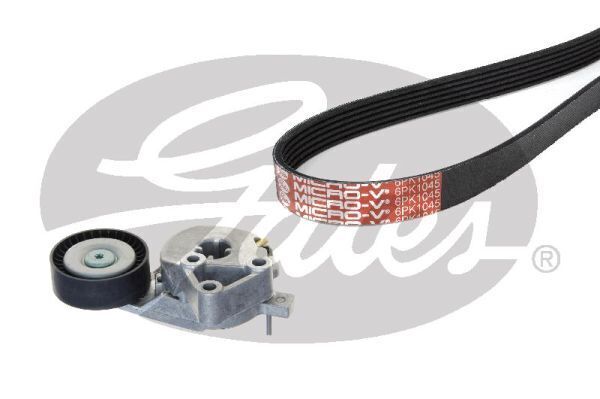 Micro V-belt & Tensioner Kit Gates AK016PK1045