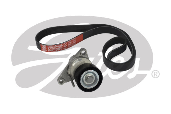 Micro V-belt & Tensioner Kit Gates AK016PK1050