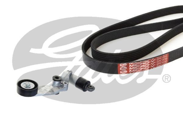 Micro V-belt & Tensioner Kit Gates AK016PK1810
