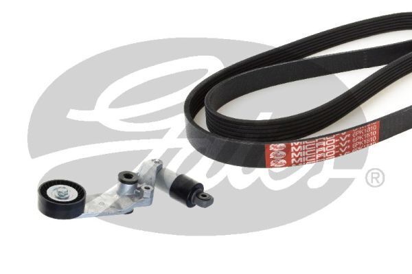 Micro V-belt & Tensioner Kit Gates AK016PK1810