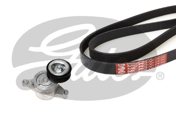 Micro V-belt & Tensioner Kit Gates AK016PK1840
