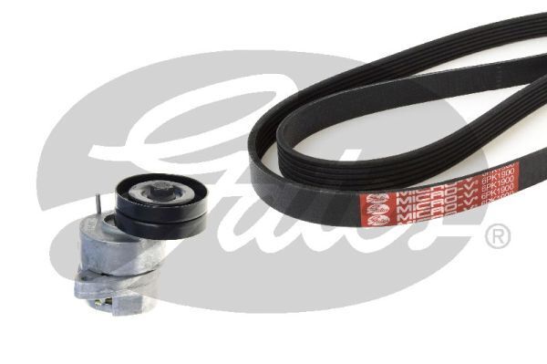 Micro V-belt & Tensioner Kit Gates AK016PK1900