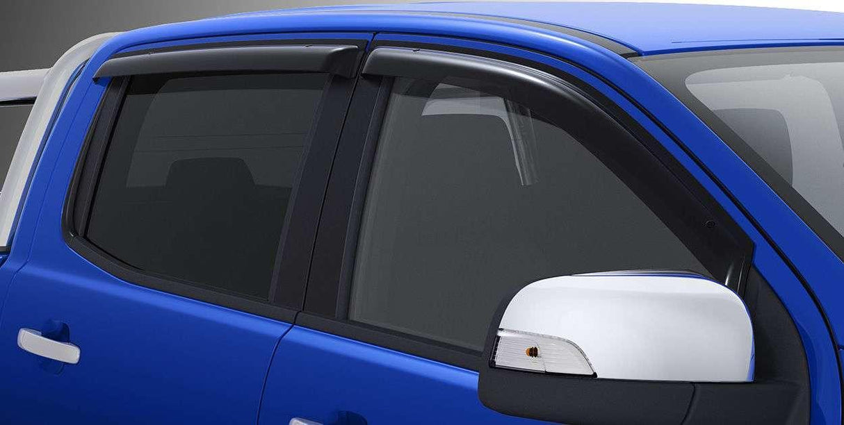 Weather Shields Slimline set of 4 double cab suitable for Ford Ranger PX 2011-2022 Genuine