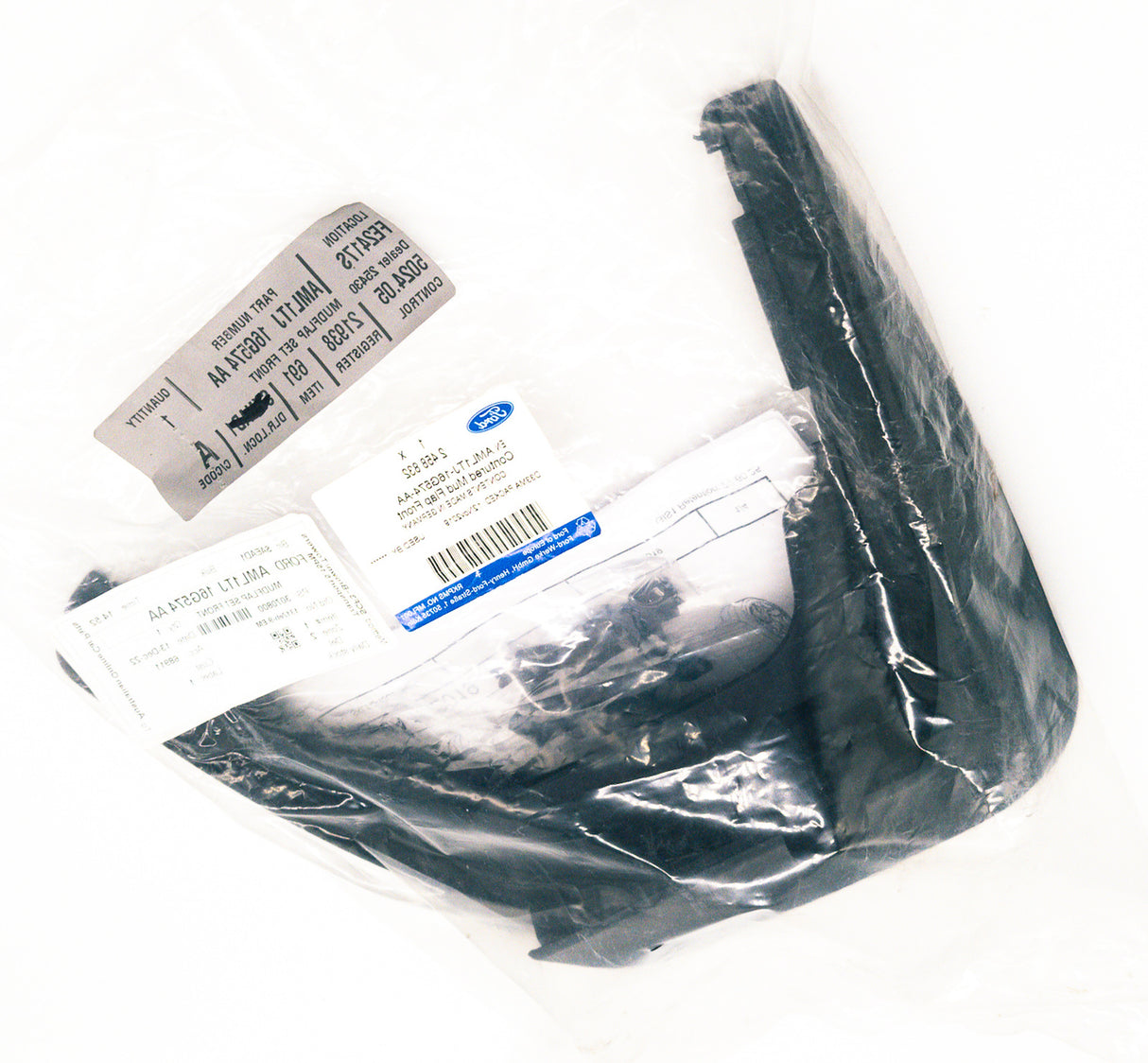 Mudflap Set Front AML1TJ16G574AA For Ford Puma 2020 0n