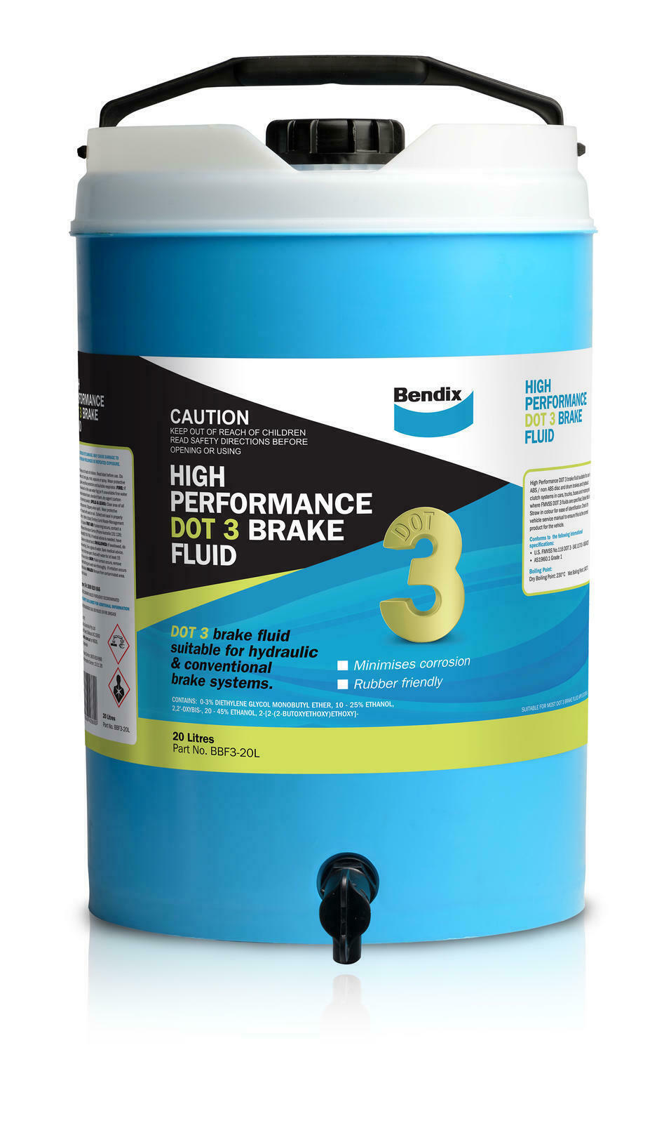 Bendix Brake Fluid DOT3 20L BBF3-20L