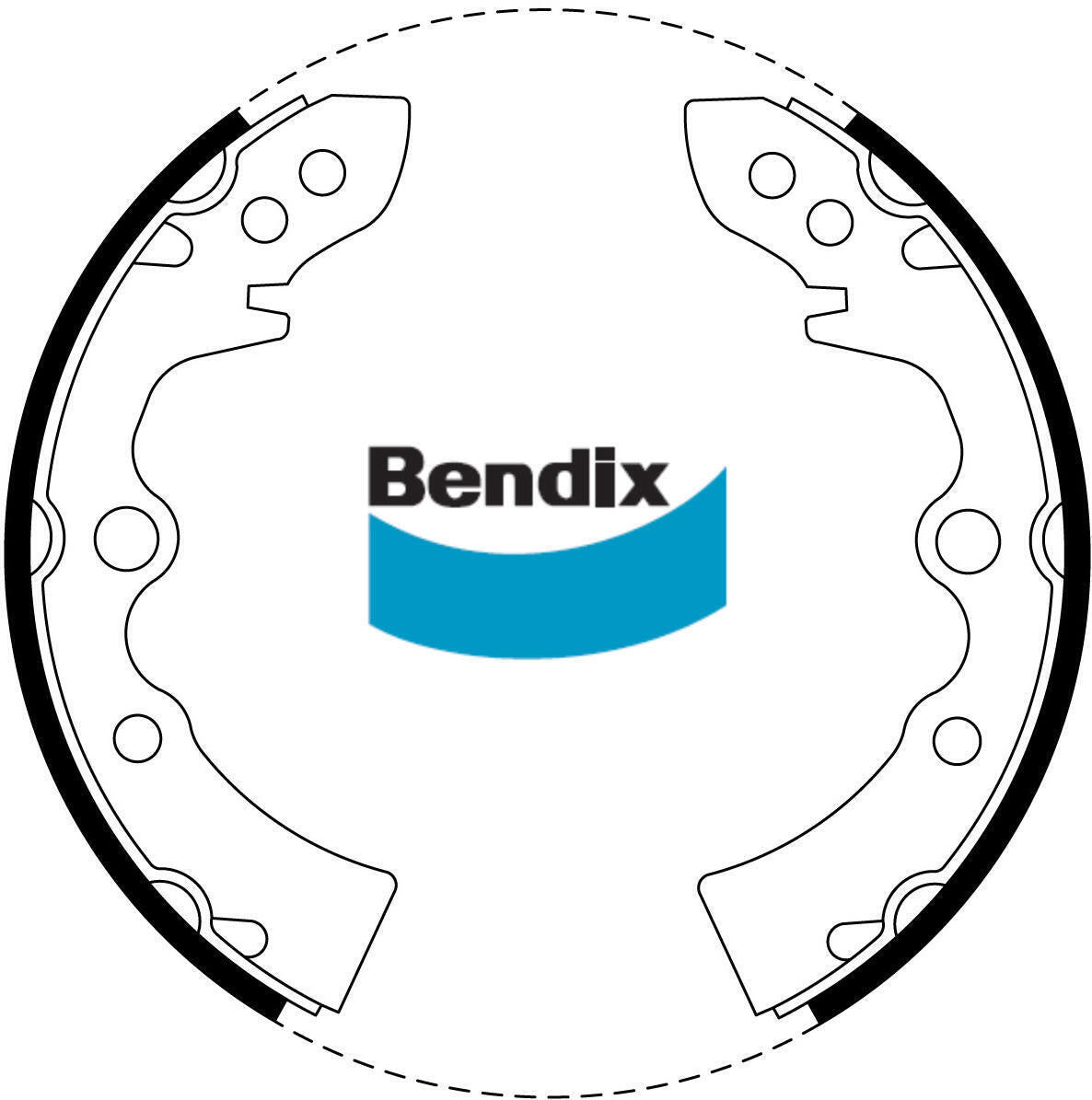 Bendix BS1082 Brake Shoe Set