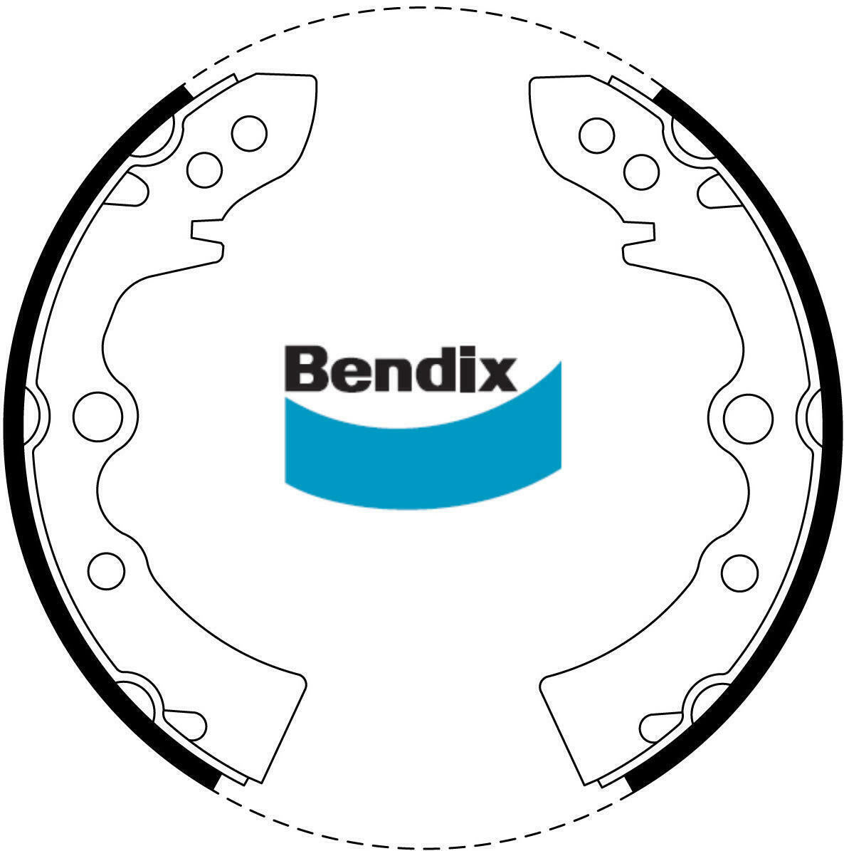 Bendix BS1082 Brake Shoe Set