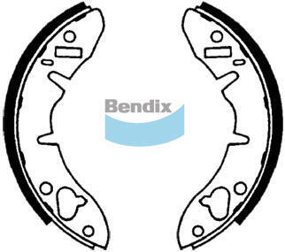 Bendix BS1332 Brake Shoe Set