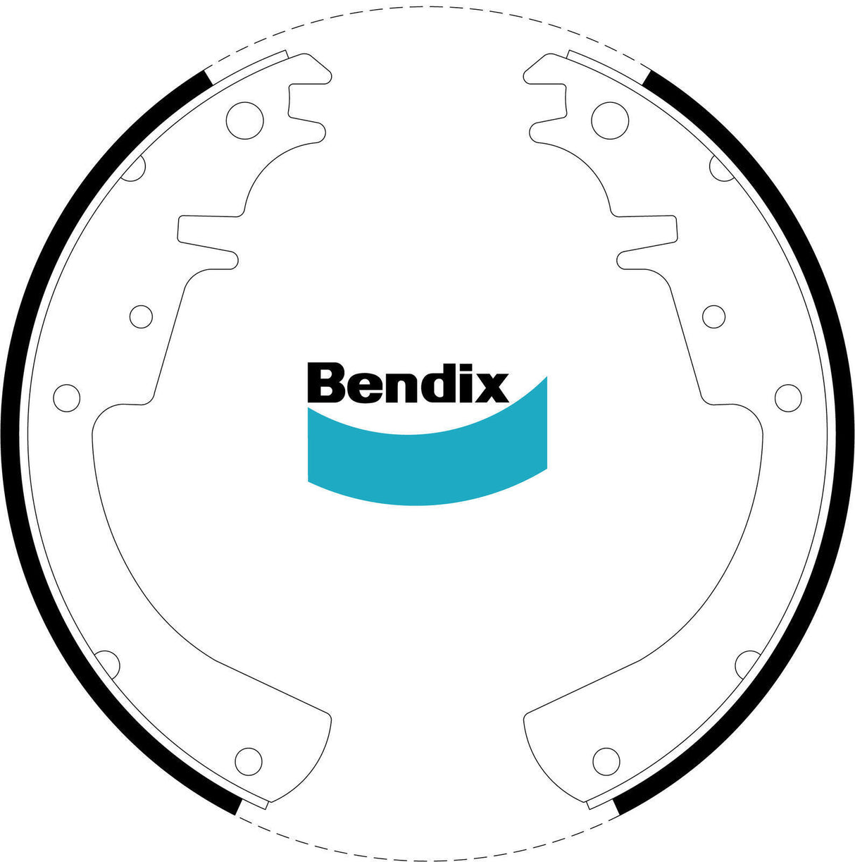Bendix BS1385 Brake Shoe Set
