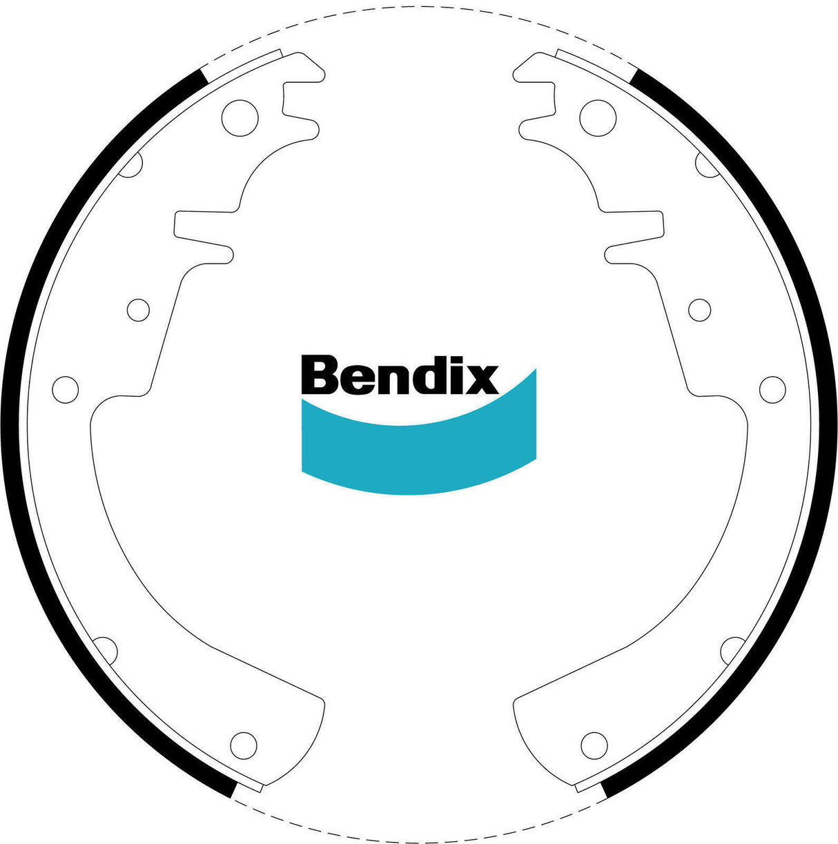 Bendix BS1385 Brake Shoe Set