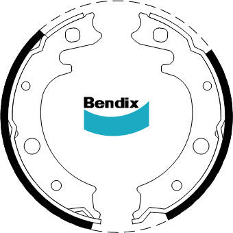 Bendix BS1392 Brake Shoe Set