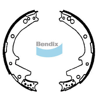Bendix BS1403 Brake Shoe Set