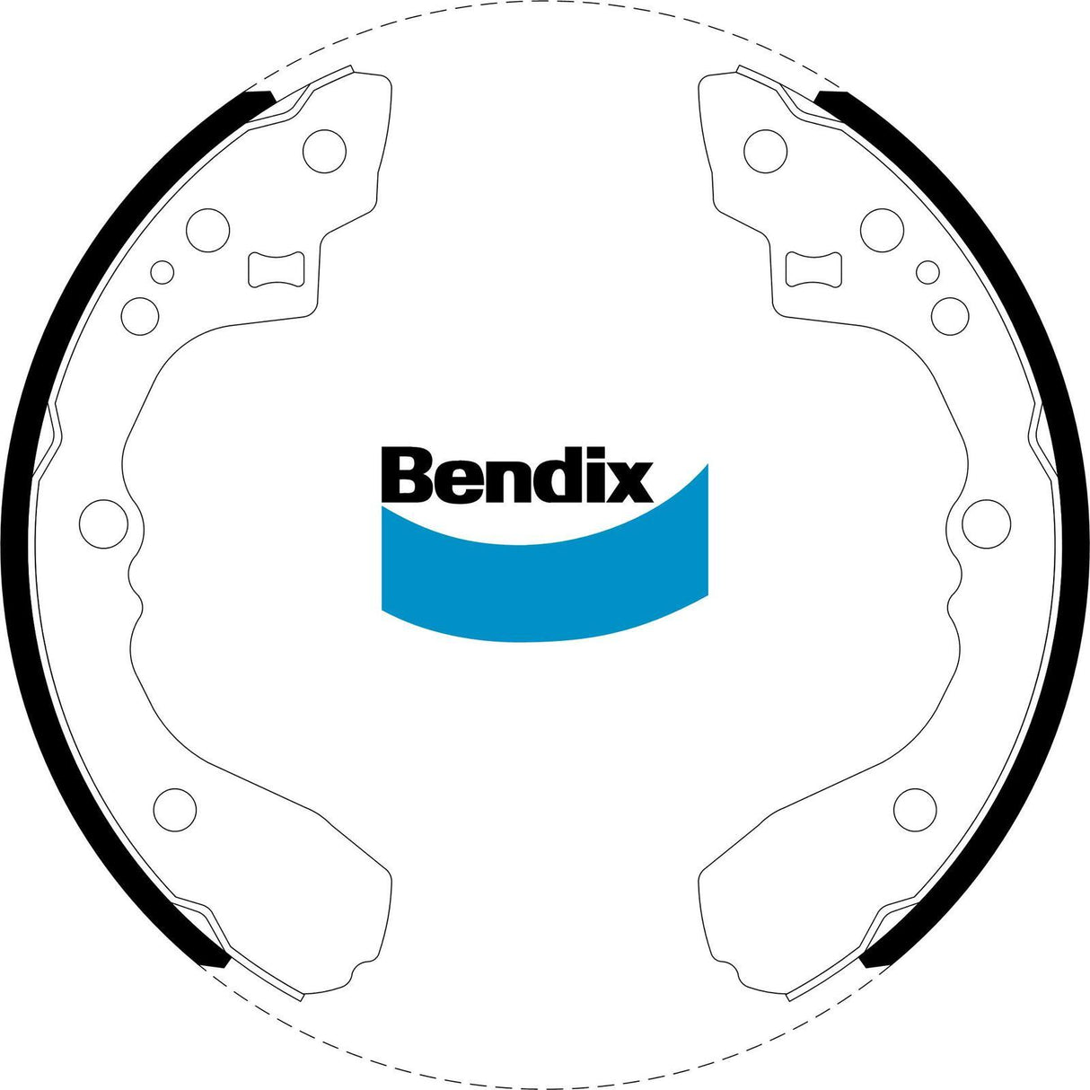 Bendix BS1409 Brake Shoe Set