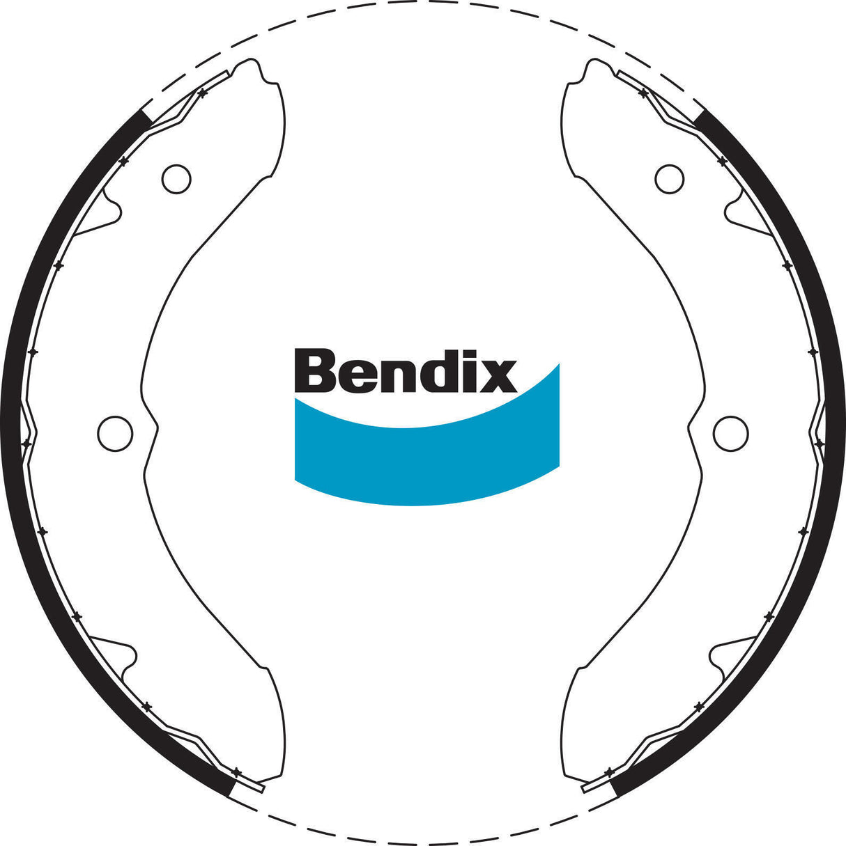 Bendix BS1415 Brake Shoe Set
