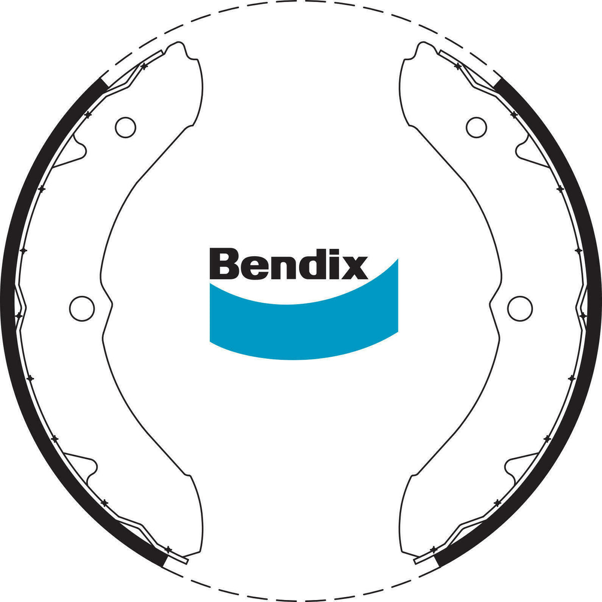 Bendix BS1415 Brake Shoe Set