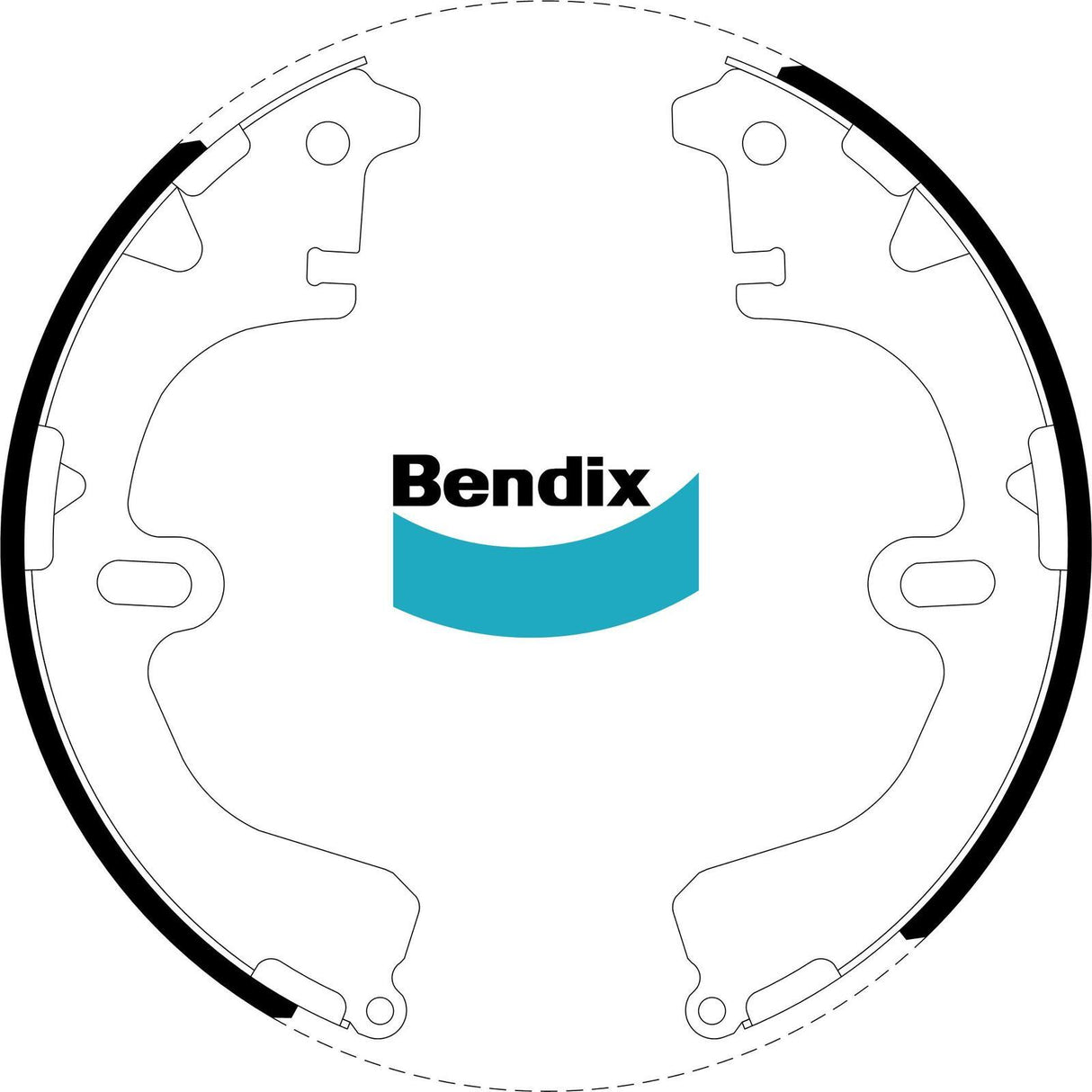 Bendix BS1490 Brake Shoe Set