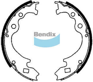 Bendix BS1585 Brake Shoe Set