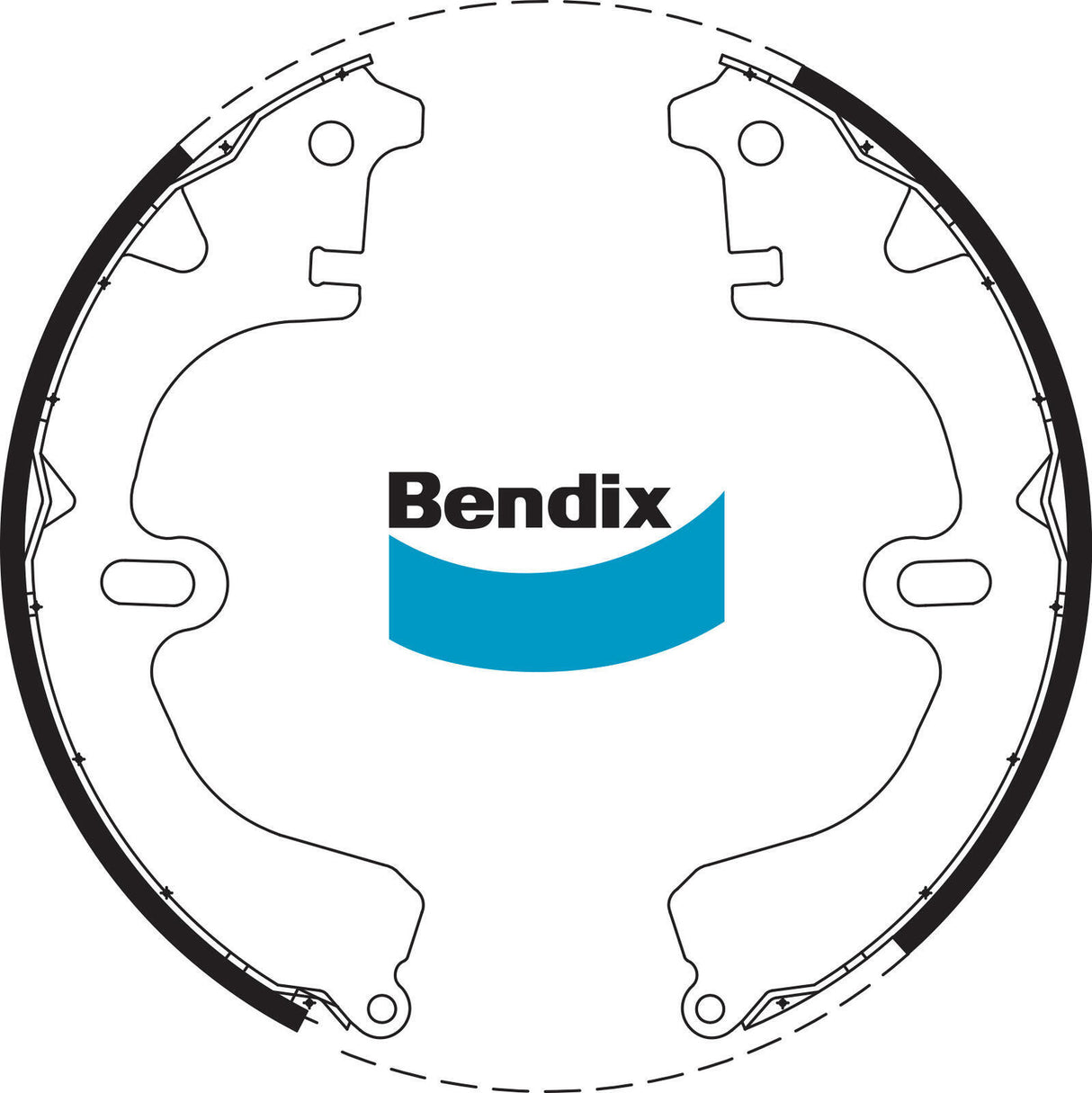 Bendix BS1602 Brake Shoe Set