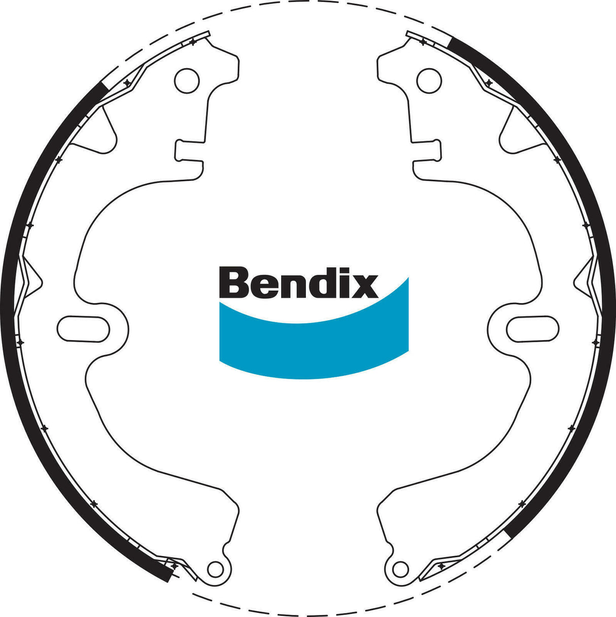 Bendix BS1602 Brake Shoe Set