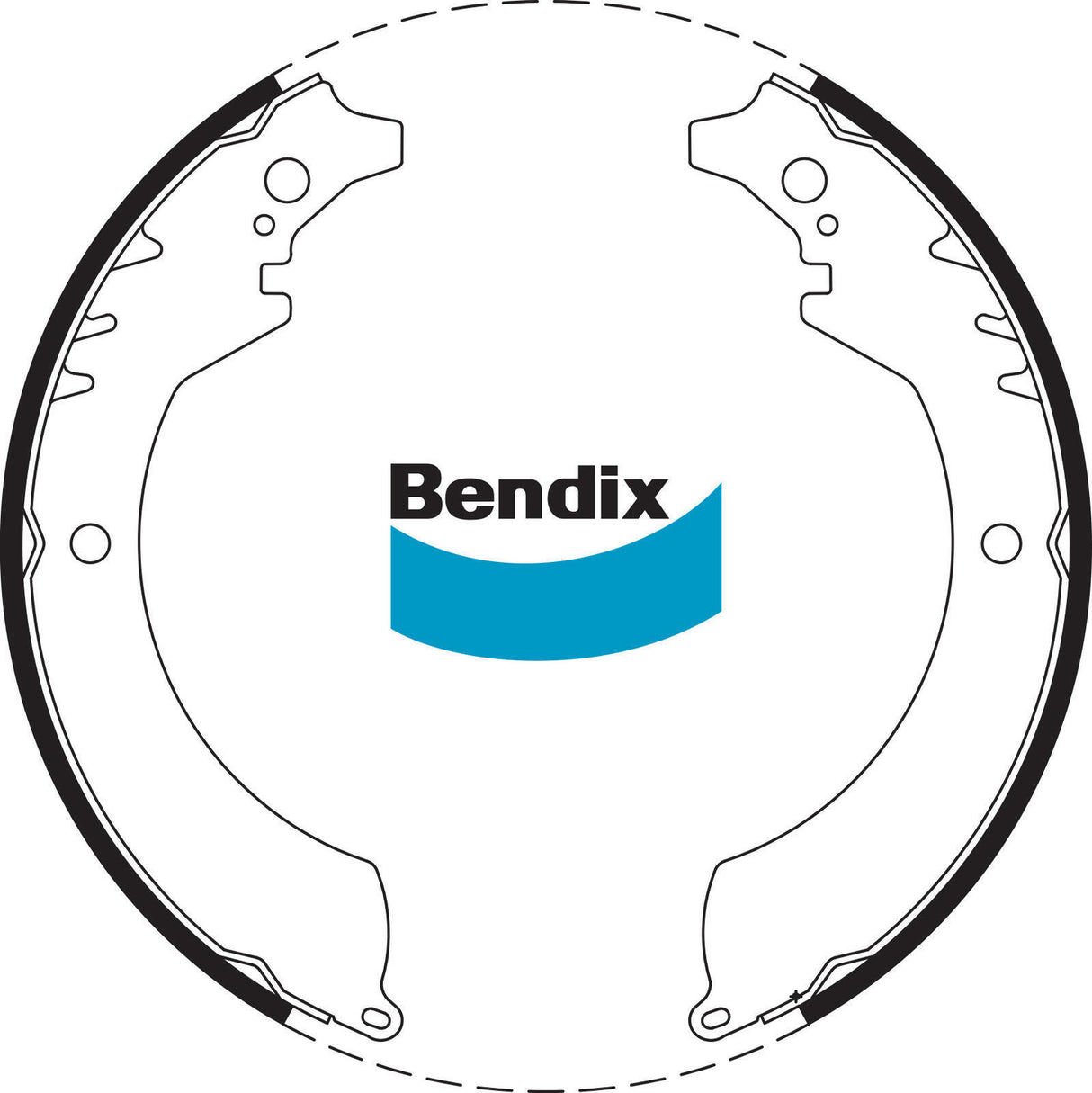 Bendix BS1607 Brake Shoe Set