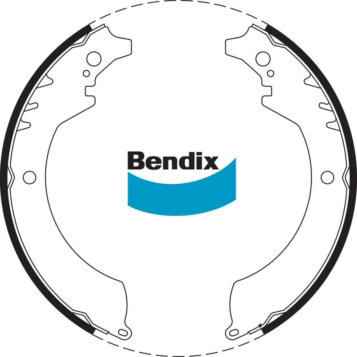 Bendix BS1607 Brake Shoe Set