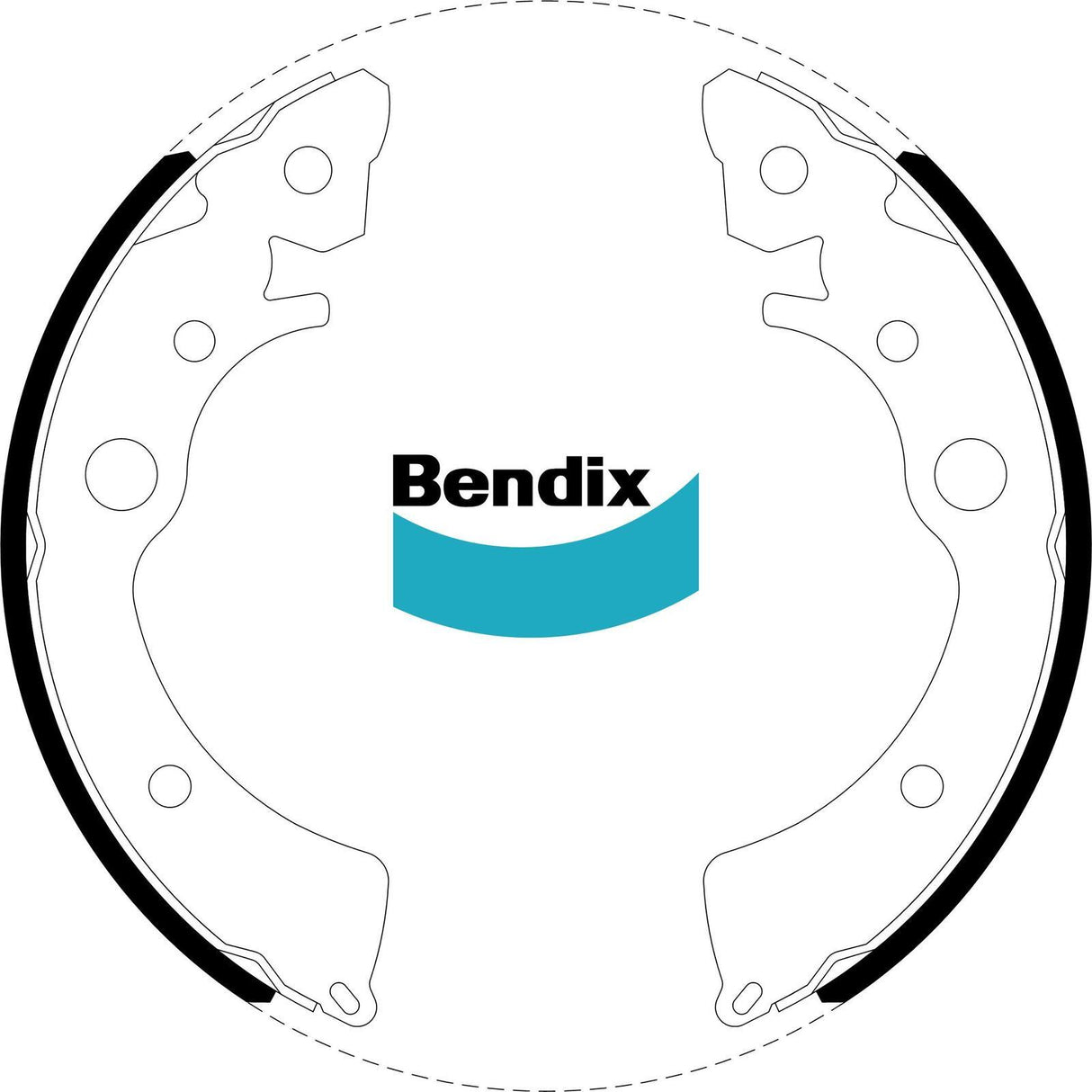 Bendix BS1610 Brake Shoe Set