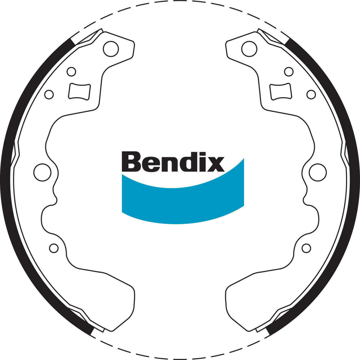 Bendix BS1616 Brake Shoe Set