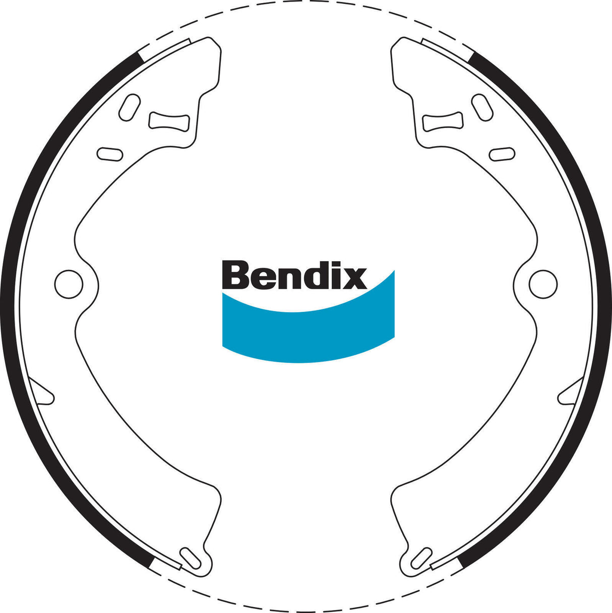 Bendix BS1627 Brake Shoe Set